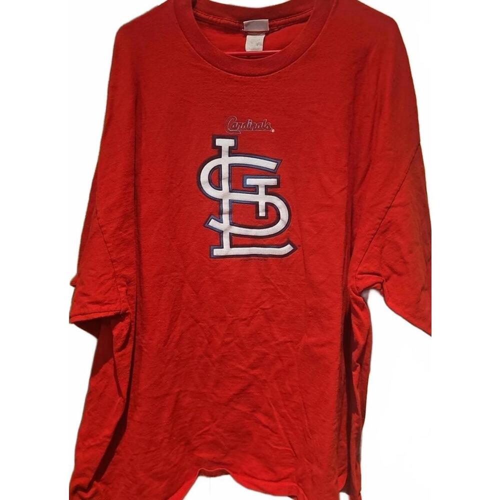 Vintage Y2K St. Louis Cardinals Lee Sports Graphic T Shirt Size 3XL 2007